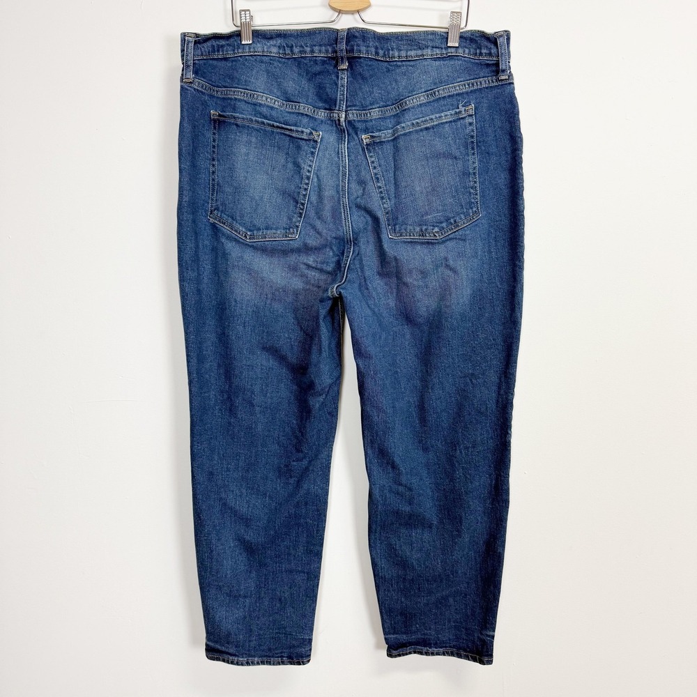 Old Navy Jeans Womens 20 Extra High Rise Sky-Hi Straight Secret Smooth Pockets - Picture 2 of 9
